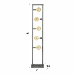 Promo 🛒 Lampea Lampadaire contemporain 5 lampes pour salon Oldie 👍 -Atmosphera Soldes 3701171293990 3
