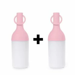Top 10 ⌛ Deladeco Set de 2 lampes extérieure design batterie incluse Bottle 💯 -Atmosphera Soldes 3701171296052 1