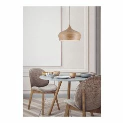 Meilleure vente ✔️ Vivabita Suspension design en bois pour salon 130 cm Litchi 🎁 -Atmosphera Soldes 3701587500057 4