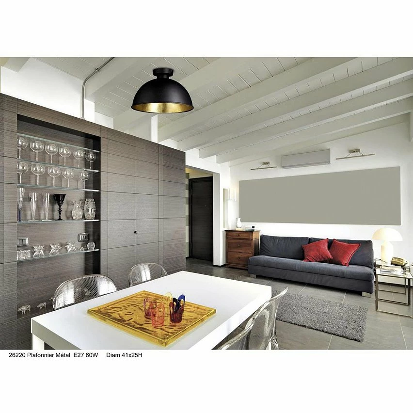 Acheter 🔔 Lampea Suspension industrielle pour salon 25 cm Mexico ✔️ 4 Acheter 🔔 Lampea Suspension industrielle pour salon 25 cm Mexico ✔️ – Image 2