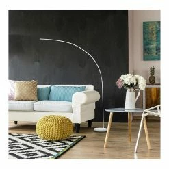 Meilleure vente 🌟 Lampea Lampadaire industriel pour salon 185 cm Acérola 👍 -Atmosphera Soldes 3701587500309 2