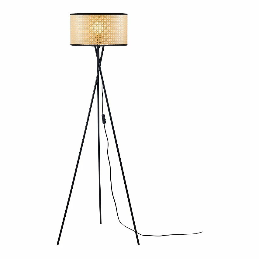 Grosses soldes ✔️ Vivabita Lampadaire design en cannage pour salon 140 cm Elata 🔥 3 Grosses soldes ✔️ Vivabita Lampadaire design en cannage pour salon 140 cm Elata 🔥