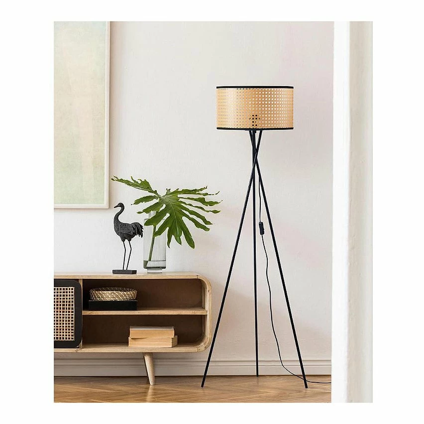 Grosses soldes ✔️ Vivabita Lampadaire design en cannage pour salon 140 cm Elata 🔥 4 Grosses soldes ✔️ Vivabita Lampadaire design en cannage pour salon 140 cm Elata 🔥 – Image 2
