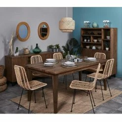 Meilleure affaire 🧨 Vivabita Suspension design bambou pour salon 36,5 cm Copal 🥰 -Atmosphera Soldes 3701587501832 7