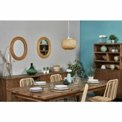 Meilleur prix ⭐ Vivabita Suspension design bambou pour salon 120 cm Lolite 😉 -Atmosphera Soldes 3701587501863 5