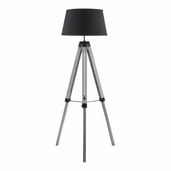 Coupon 🔔 Lampea Lampadaire industriel pour salon 144 cm Almandin 😀 -Atmosphera Soldes 3701587501917 1