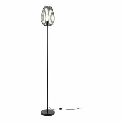 Bon marché 👏 Lampea Lampadaire industriel métal pour salon 160 cm Nacre ⌛ -Atmosphera Soldes 3701587501955 3