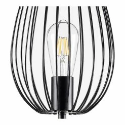 Bon marché 👏 Lampea Lampadaire industriel métal pour salon 160 cm Nacre ⌛ -Atmosphera Soldes 3701587501955 4