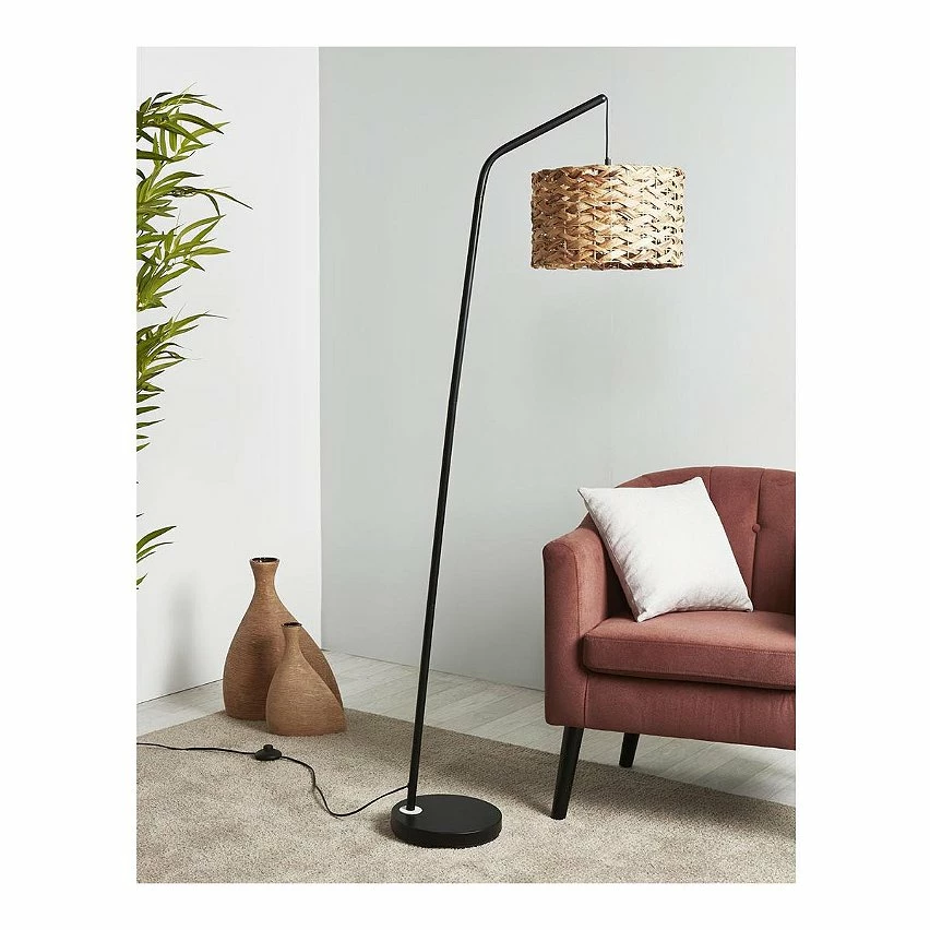 Meilleur prix 👏 Vivabita Lampadaire en rotin naturel pour salon 165 cm Citrine 🛒 4 Meilleur prix 👏 Vivabita Lampadaire en rotin naturel pour salon 165 cm Citrine 🛒 – Image 2