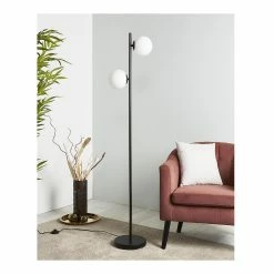 Tout neuf 🎉 Lampea Lampadaire moderne pour salon 160 cm Mélanite 🤩 -Atmosphera Soldes 3701587502136 2