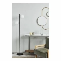 Tout neuf 🎉 Lampea Lampadaire moderne pour salon 160 cm Mélanite 🤩 -Atmosphera Soldes 3701587502136 5