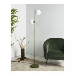 Tout neuf 🎉 Lampea Lampadaire moderne pour salon 160 cm Mélanite 🤩 -Atmosphera Soldes 3701587502143 3