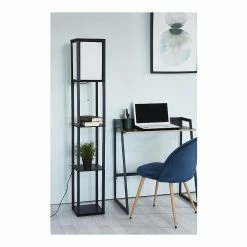 De gros 💯 Lampea Lampadaire industriel bois pour salon 160 cm Collins 🌟 -Atmosphera Soldes 3701587502303 6