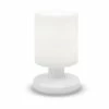 Promo 👍 Lumisky Lampe de table sans fil LED LILY W26 Blanc Polyéthylène H26CM ⭐ -Atmosphera Soldes 3760093543149 1