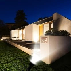 Bon marché ❤️ Lumisky Double spot solaire relié FAMILY SPIKY Noir Plastique 100LM 🎉 -Atmosphera Soldes 3760093543323 7