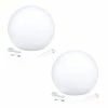 Budget 🎉 Lumisky 2 Boules lumineuses solaires SOLSTY C30 Blanc Polyéthylène ∅30cm ✨ -Atmosphera Soldes 3760093547246 1