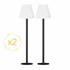Vente flash 🥰 Lampadaires solaires EZIlight® Solar lamp xl - Pack de 2 lampes 🤩
