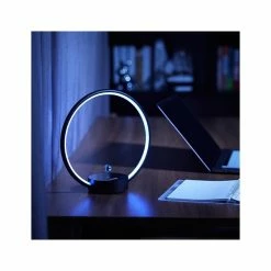 Tout neuf 🔥 Magneticland Lampe à lévitation Design CIRCLO noire 🎉 -Atmosphera Soldes 3770016925020 3