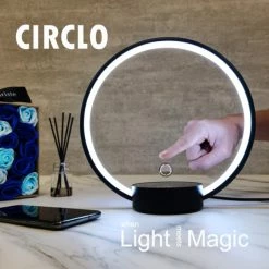 Tout neuf 🔥 Magneticland Lampe à lévitation Design CIRCLO noire 🎉 -Atmosphera Soldes 3770016925020 6