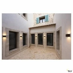 Meilleure vente 💯 Applique extérieure SLV SITRA CUB, rouille, GX53/TCR-TSE, 2x 9W max, IP44 ✨ -Atmosphera Soldes 4024163112543 3