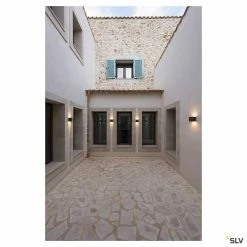 Meilleure vente 💯 Applique extérieure SLV SITRA CUB, rouille, GX53/TCR-TSE, 2x 9W max, IP44 ✨ -Atmosphera Soldes 4024163112543 5