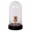 Le moins cher 👏 Paris prix Lampe à Poser en Verre "Ceti" 31cm Transparent 🔔 -Atmosphera Soldes 4056216564344 1
