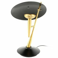 Top 10 ✨ Paris prix Lampe à Poser Design "Flyer" 50cm Noir & Or 😍