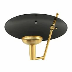 Top 10 ✨ Paris prix Lampe à Poser Design "Flyer" 50cm Noir & Or 😍 -Atmosphera Soldes 4063074219804 3