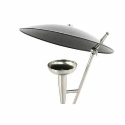 Offres 👍 Paris prix Lampe à Poser Design "Flyer" 50cm Noir & Argent 😀 -Atmosphera Soldes 4063074219811 3