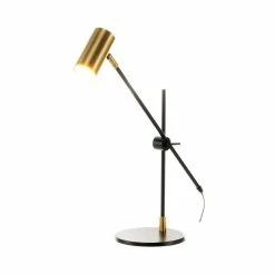Sortie 😀 Paris prix Lampe à Poser Design "Target" 64cm Or 🎉 -Atmosphera Soldes 4063074219903 4