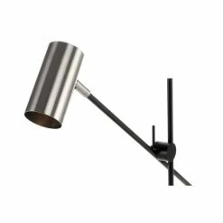 Top 10 💯 Paris prix Lampe à Poser Design "Target" 64cm Argent 🔔 -Atmosphera Soldes 4063074219910 3