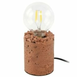 Sortie 🛒 Paris prix Lampe à Poser Déco "Curacao" 9cm Cuivre 🥰