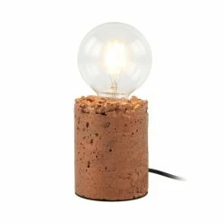 Sortie 🛒 Paris prix Lampe à Poser Déco "Curacao" 9cm Cuivre 🥰 -Atmosphera Soldes 4063074222613 4