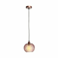 Coupon 🎁 Paris prix Lampe Suspension en Verre "Corvus" 18cm Rose 🤩 9 Coupon 🎁 Paris prix Lampe Suspension en Verre "Corvus" 18cm Rose 🤩 -Atmosphera Soldes 4063074222804 4