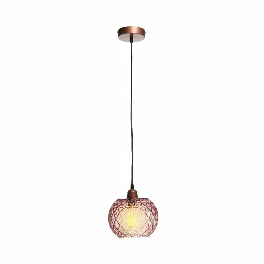 Coupon 🎁 Paris prix Lampe Suspension en Verre "Corvus" 18cm Rose 🤩 6 Coupon 🎁 Paris prix Lampe Suspension en Verre "Corvus" 18cm Rose 🤩 – Image 4