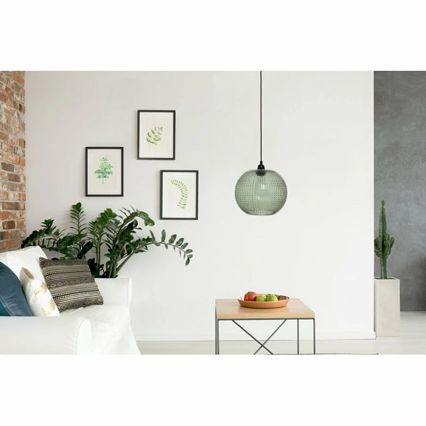 Coupon ❤️ Paris prix Lampe Suspension en Verre "Saturne" 23cm Vert ✨ 4 Coupon ❤️ Paris prix Lampe Suspension en Verre "Saturne" 23cm Vert ✨ – Image 2