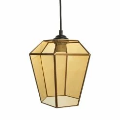 Tout neuf 🎁 Paris prix Lampe Suspension Déco "Terias" 26cm Orange 🛒