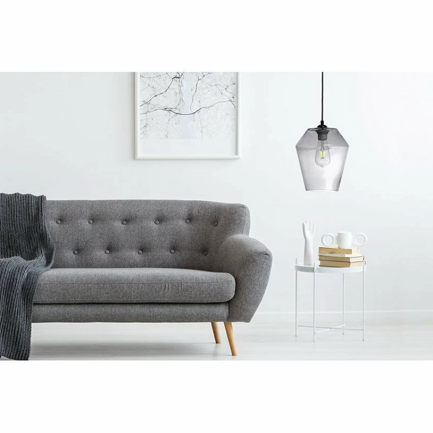 Top 10 ⌛ Paris prix Lampe Suspension en Verre "Planta" 30cm Gris 👍 4 Top 10 ⌛ Paris prix Lampe Suspension en Verre "Planta" 30cm Gris 👍 – Image 2