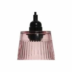 Coupon ✨ Paris prix Lampe Suspension Design "Palum" 14cm Violet 😉 -Atmosphera Soldes 4063074223771 3