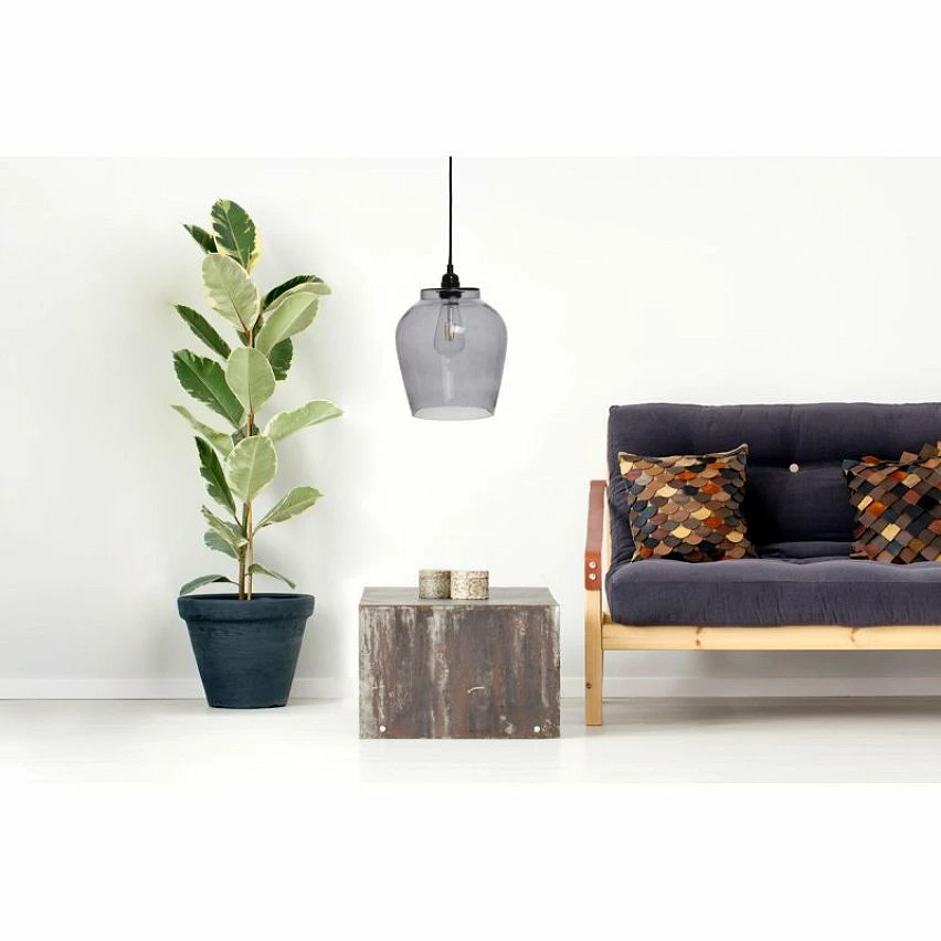 Top 10 ✨ Paris prix Lampe Suspension en Verre "Sombra" 29cm Gris 🎁 4 Top 10 ✨ Paris prix Lampe Suspension en Verre "Sombra" 29cm Gris 🎁 – Image 2