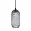 Grosses soldes 🥰 Paris prix Lampe Suspension en Verre "Irina" 34cm Gris 😉 -Atmosphera Soldes 4063074224112 1