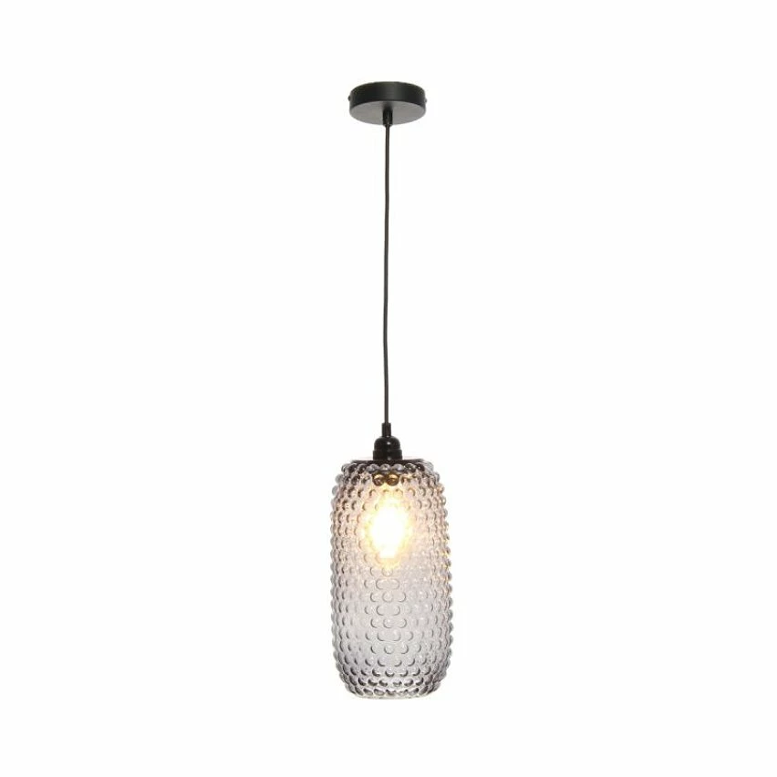 Grosses soldes 🥰 Paris prix Lampe Suspension en Verre "Irina" 34cm Gris 😉 6 Grosses soldes 🥰 Paris prix Lampe Suspension en Verre "Irina" 34cm Gris 😉 – Image 4