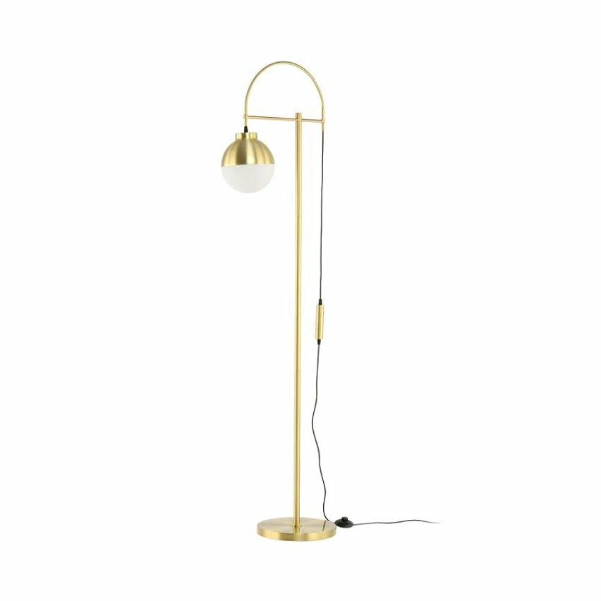 Promo 😉 Paris prix Lampadaire Design "Lavina" 160cm Or ✔️ 3 Promo 😉 Paris prix Lampadaire Design "Lavina" 160cm Or ✔️