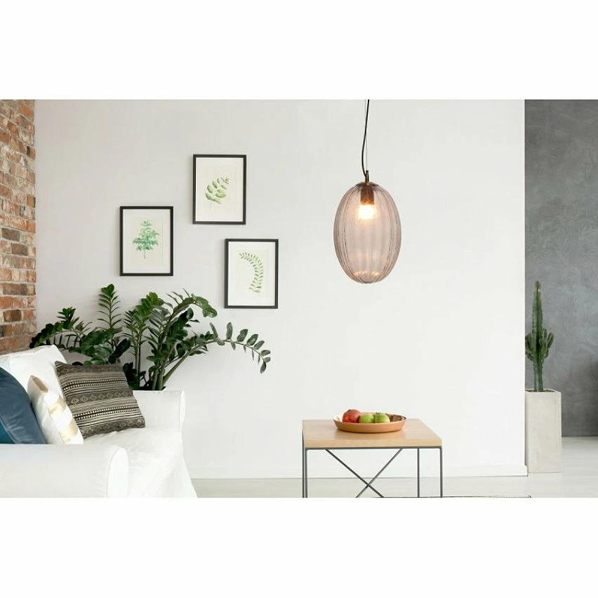 Offres 🛒 Paris prix Lampe Suspension en Verre "Virgina" 36cm Gris ❤️ 4 Offres 🛒 Paris prix Lampe Suspension en Verre "Virgina" 36cm Gris ❤️ – Image 2