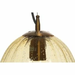 Les meilleures critiques de ✔️ Paris prix Lampe Suspension en Verre "Virgina" 36cm Ambre 👏 -Atmosphera Soldes 4063074256724 3