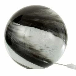 Coupon 😍 Paris prix Lampe à Poser en Verre "Dany" 29cm Noir 🔔