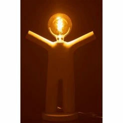 Nouveau 🥰 Paris prix Lampe Bonhomme en Résine Blanche ❤️ 7 Nouveau 🥰 Paris prix Lampe Bonhomme en Résine Blanche ❤️ -Atmosphera Soldes 5400924160135 3