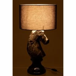 Grosses soldes ⭐ Jolipa Lampe pièce échec aspect marbre 😀 -Atmosphera Soldes 5400924160623 3