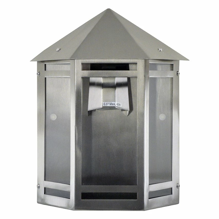 Acheter 💯 I-Watts Outdoor Lighting Demi applique Inox E27 60W ✔️ 3 Acheter 💯 I-Watts Outdoor Lighting Demi applique Inox E27 60W ✔️