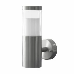 Promo 🔥 I-Watts Outdoor Lighting Applique murale Inox LED 7W + Bluetooth ✔️